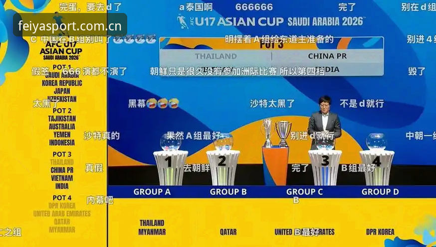 U17世界杯抽签结果出炉，飞亚体育官网观赛体验如何？